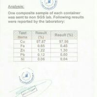 فروش شمش مس وارداتی