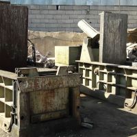 فروش دستگاه پرس ضایعات اهن دهنه 80درحدنو