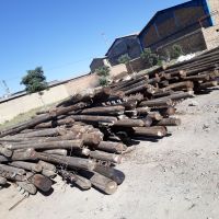 تیر چوبی برق