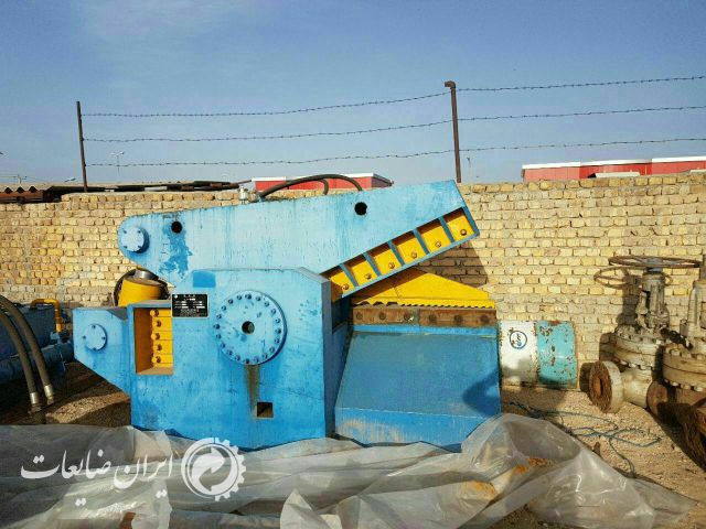 قیچی قدرتمند برای برش ورق و تیرآهن اچ