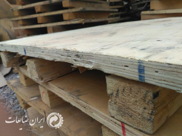 پالت چوبی سالم در اندازه 70*90 به تعداد