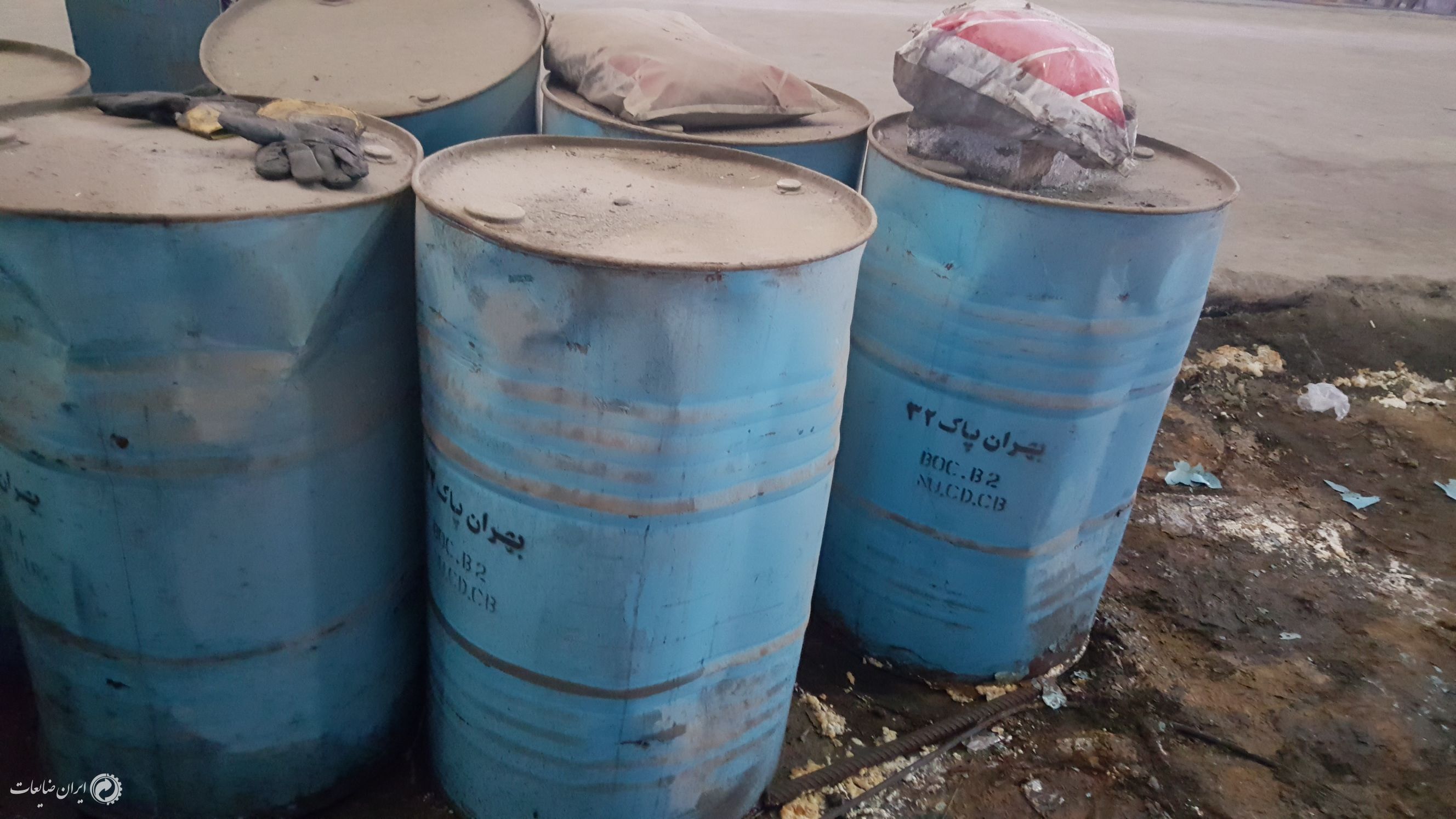 فروش 180بشکه گریس ضایعاتی