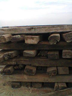 فروش تراورس چوبی راه اهن