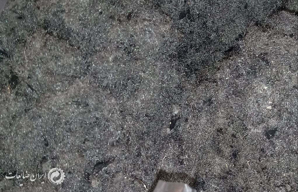 نخ والیاف بازیافتی لاستیک