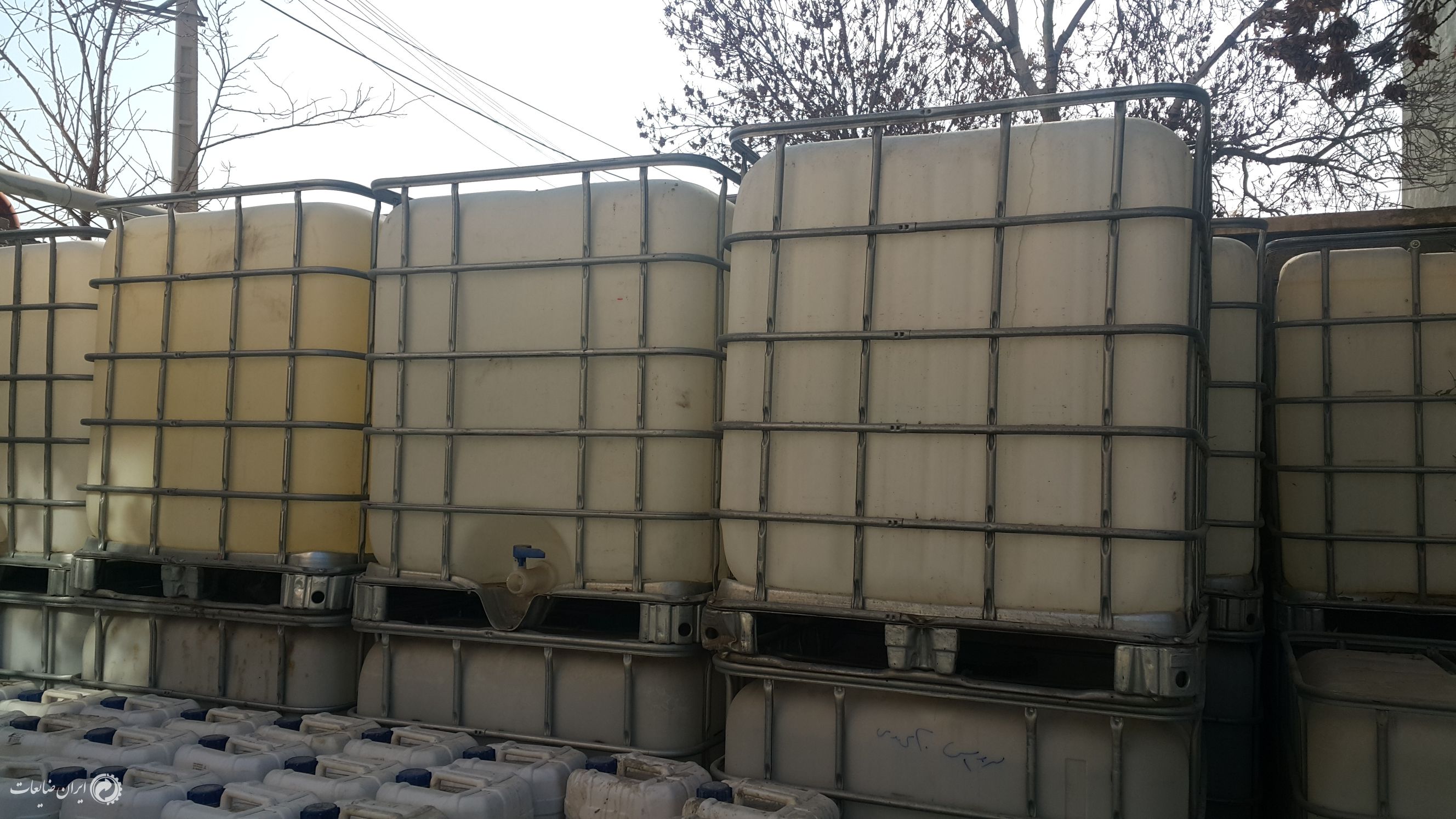 مخازن 1000لیتری ibc