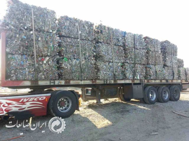 ضايعات پلاستيك  بطري