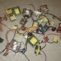 ترانس لامپ کم مصرف و خازن کوچک مس پیچ