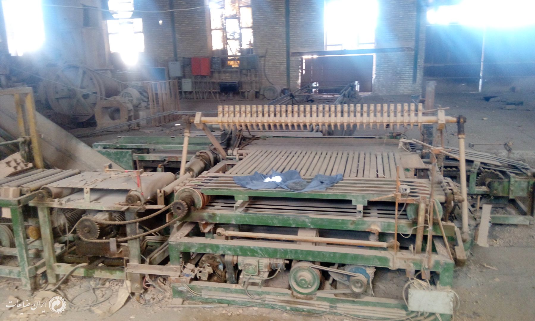 خرید ضایعات کارخانه کامل اهن تناژ بالا