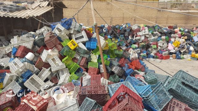 فروش سبد پلاستیکی آسیابی