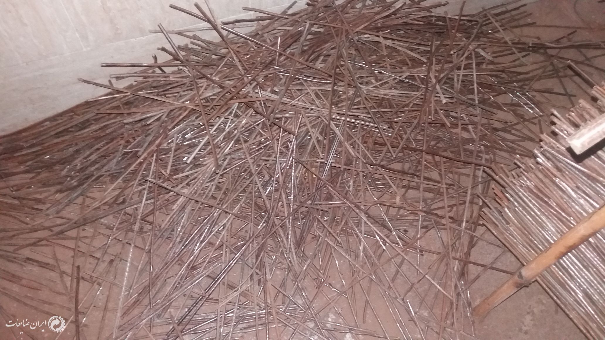 فروش ضایعات میلگرد حرارتی زیر 48 سانت
