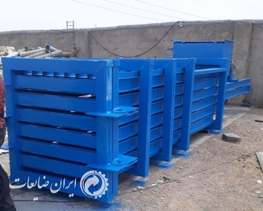 و ساخت دستگاه پرس اتوماتیک کاغذ و کارتن و حلب