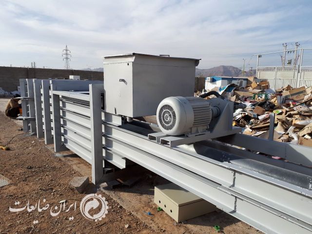 و ساخت دستگاه پرس اتوماتیک کاغذ و کارتن و حلب