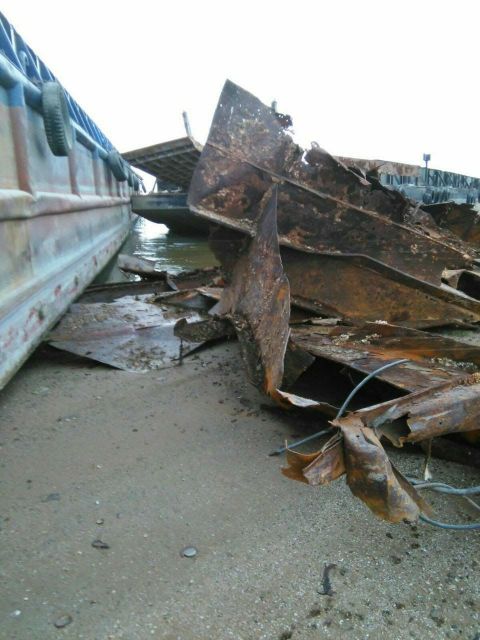 ضایعات آهن کشتی