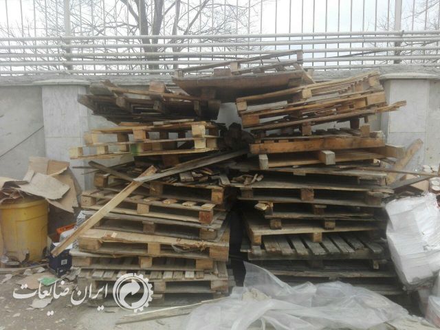 فروش پالت چوبی ضایعاتی