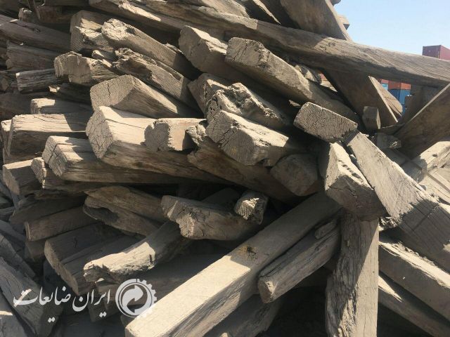 فروش تراورس چوبی دسته دوم