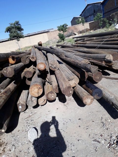 تیر برق چوبی روسی