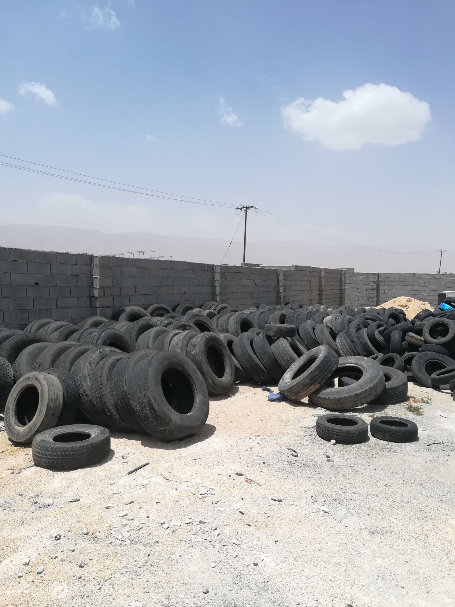 فروش تعدادی لاستیک ماشین سنگین