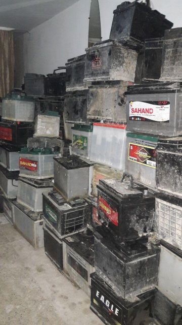 فروش ضایعات باطری (سرب)