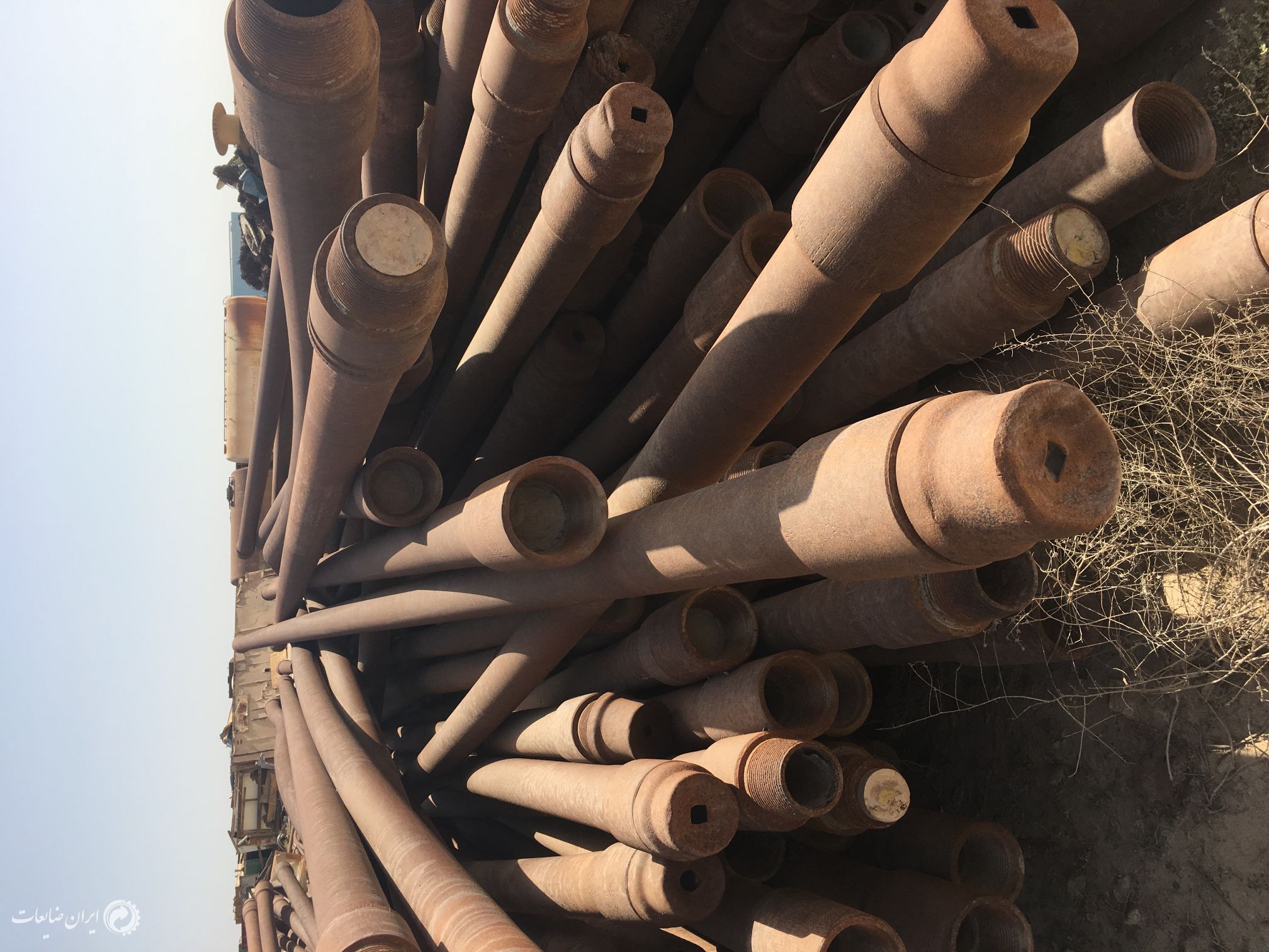 فروش 400 تن لوله حفاري