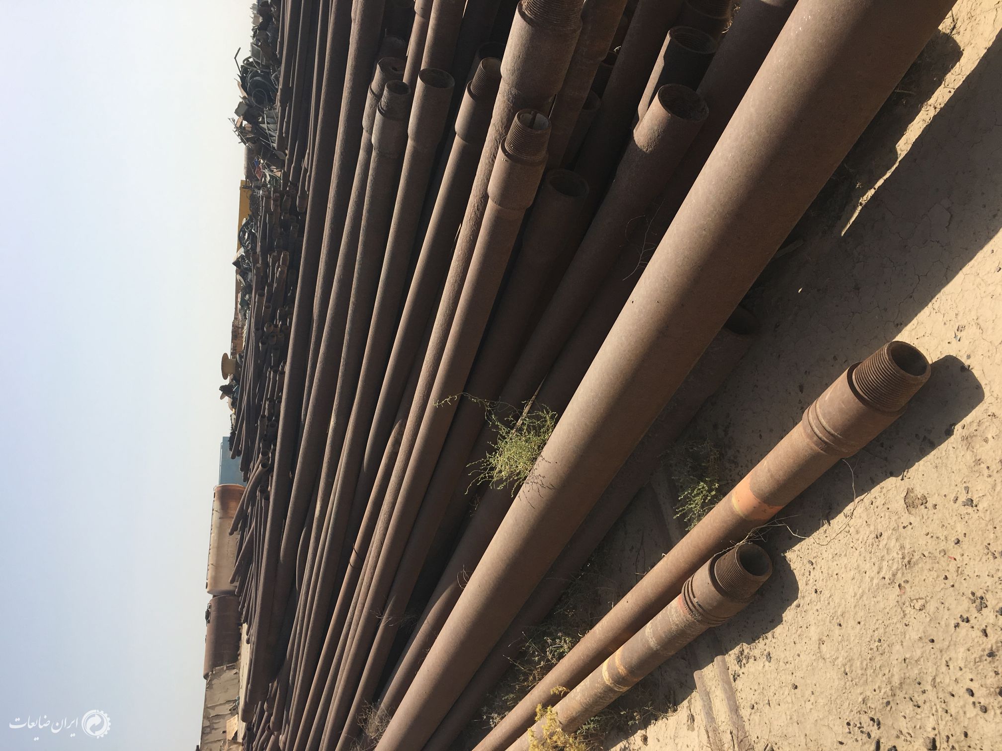 فروش 400 تن لوله حفاري