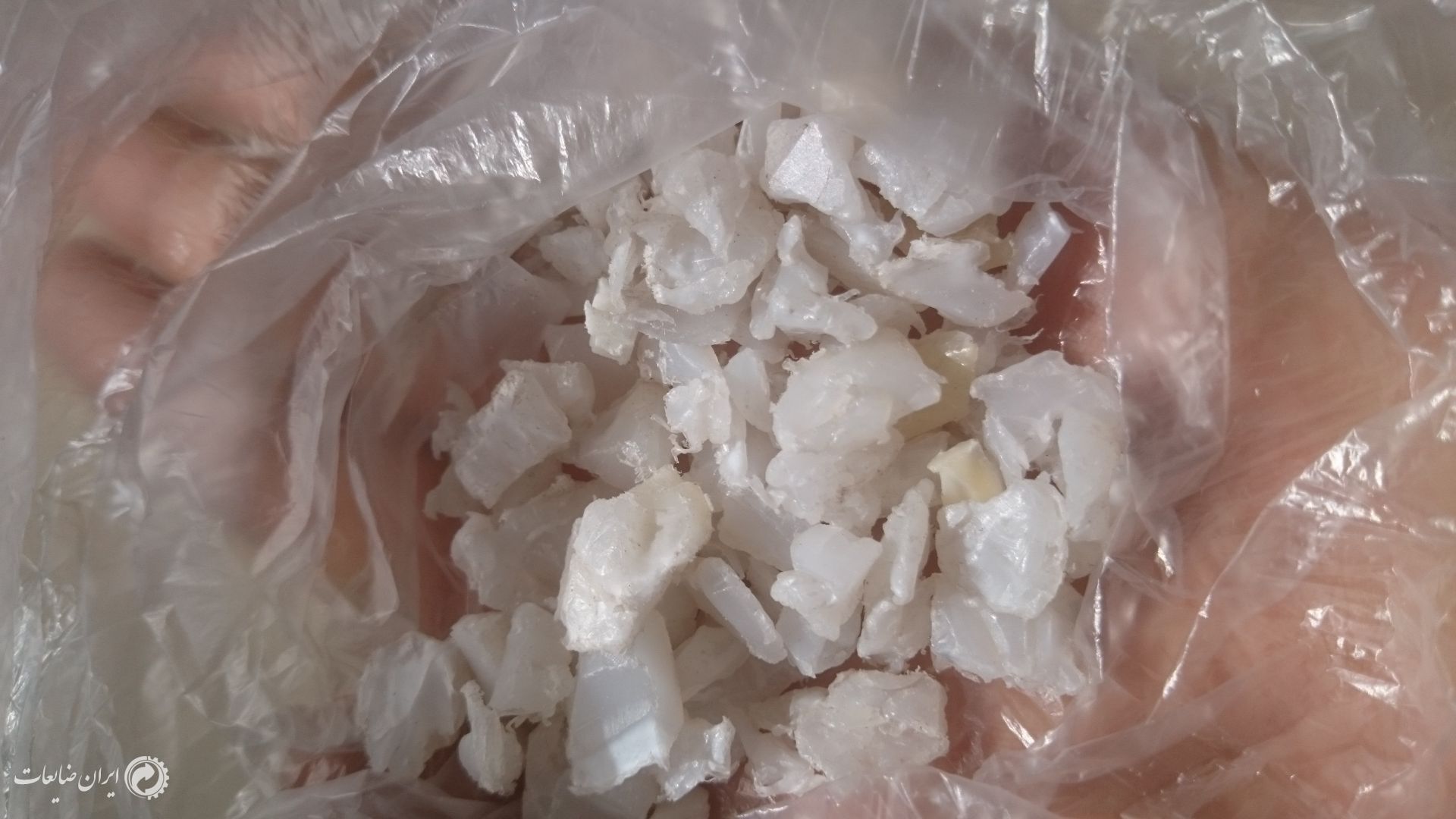 مواد بی رنگ آسیابی پلی اتیلن سنگین