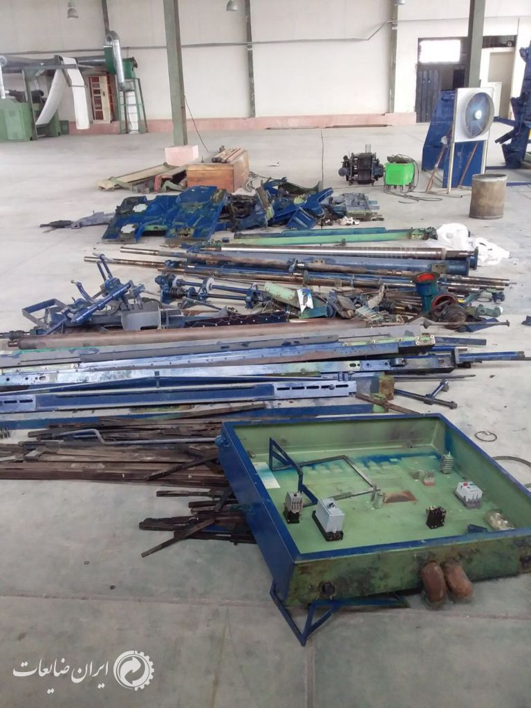 ضايعات دستگاه هاي   الماني  قديمي صنعتي
