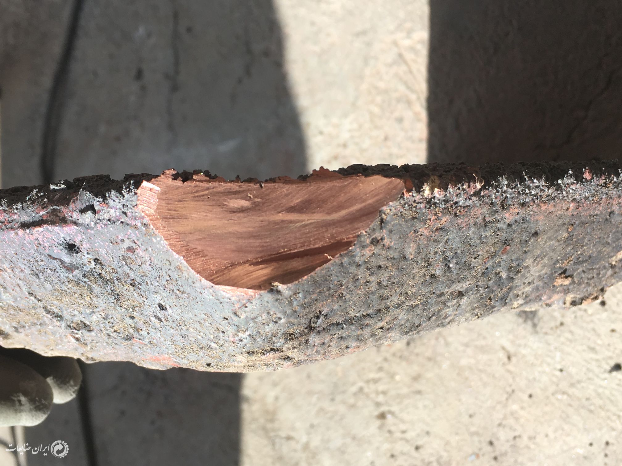 شمش مس ذوبي 99 درصد