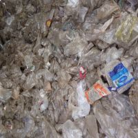 نایلون بازیافتی سفید ورنگی تفکیک شده