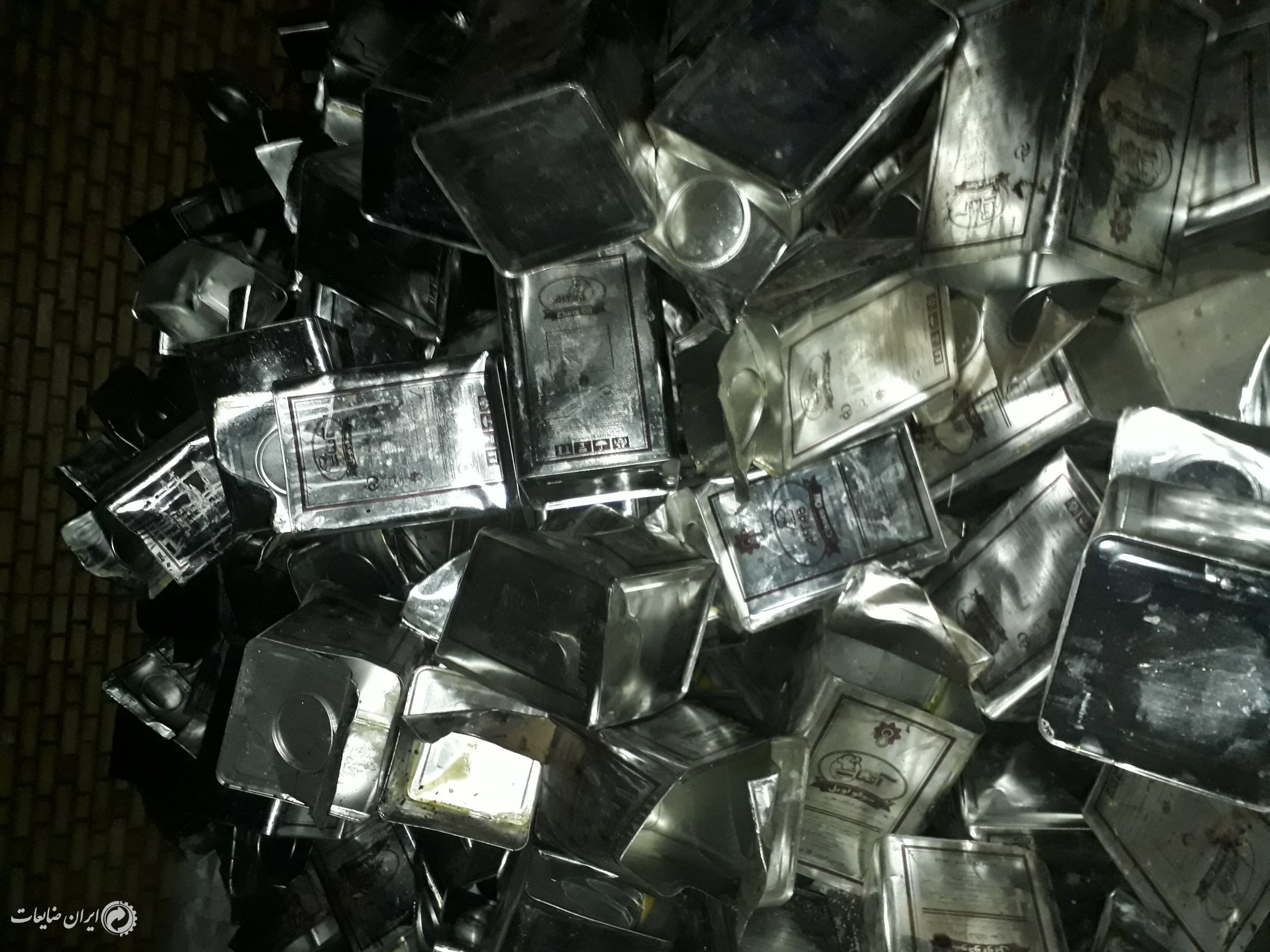 فروش حلب روغن