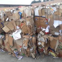 ضایعات کارتن پرس شده