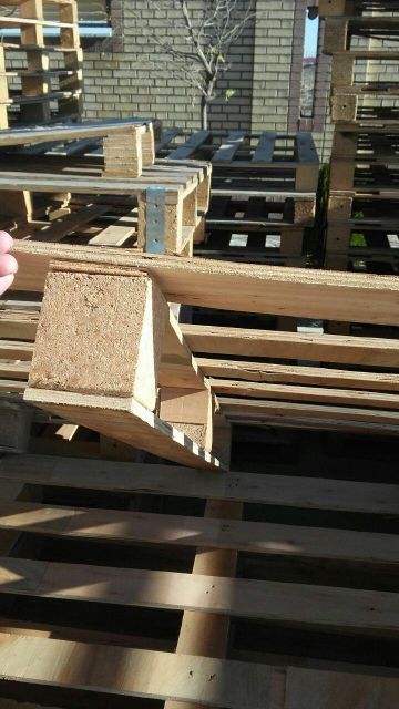 پالت چوبی دست دوم در حد نو