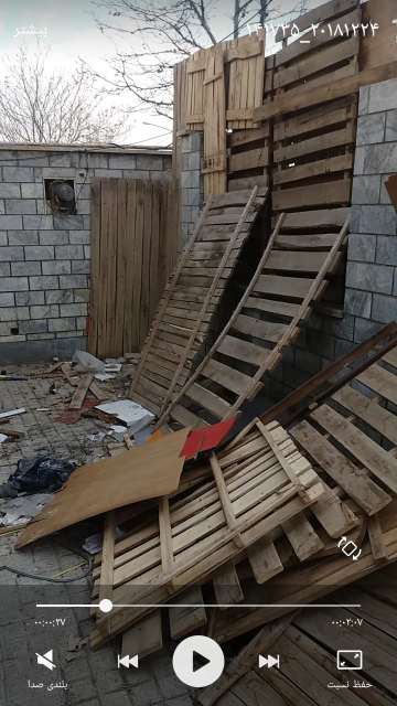 فروش پالت شکسته و تخته