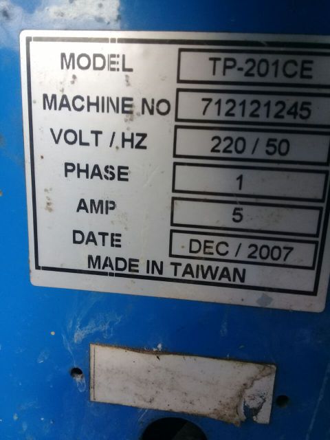 فروش یک عدد دستگاه تسمه کش تایوانی