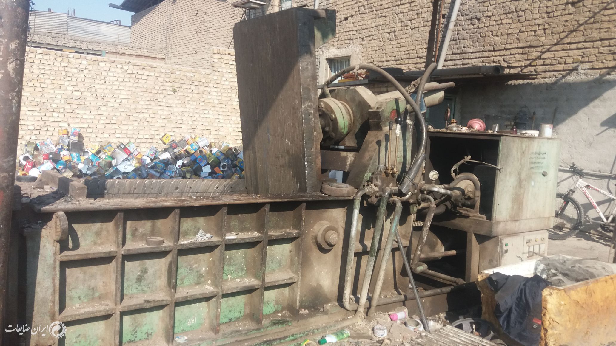 فروش دستگاه پرس ضایعات آهن
