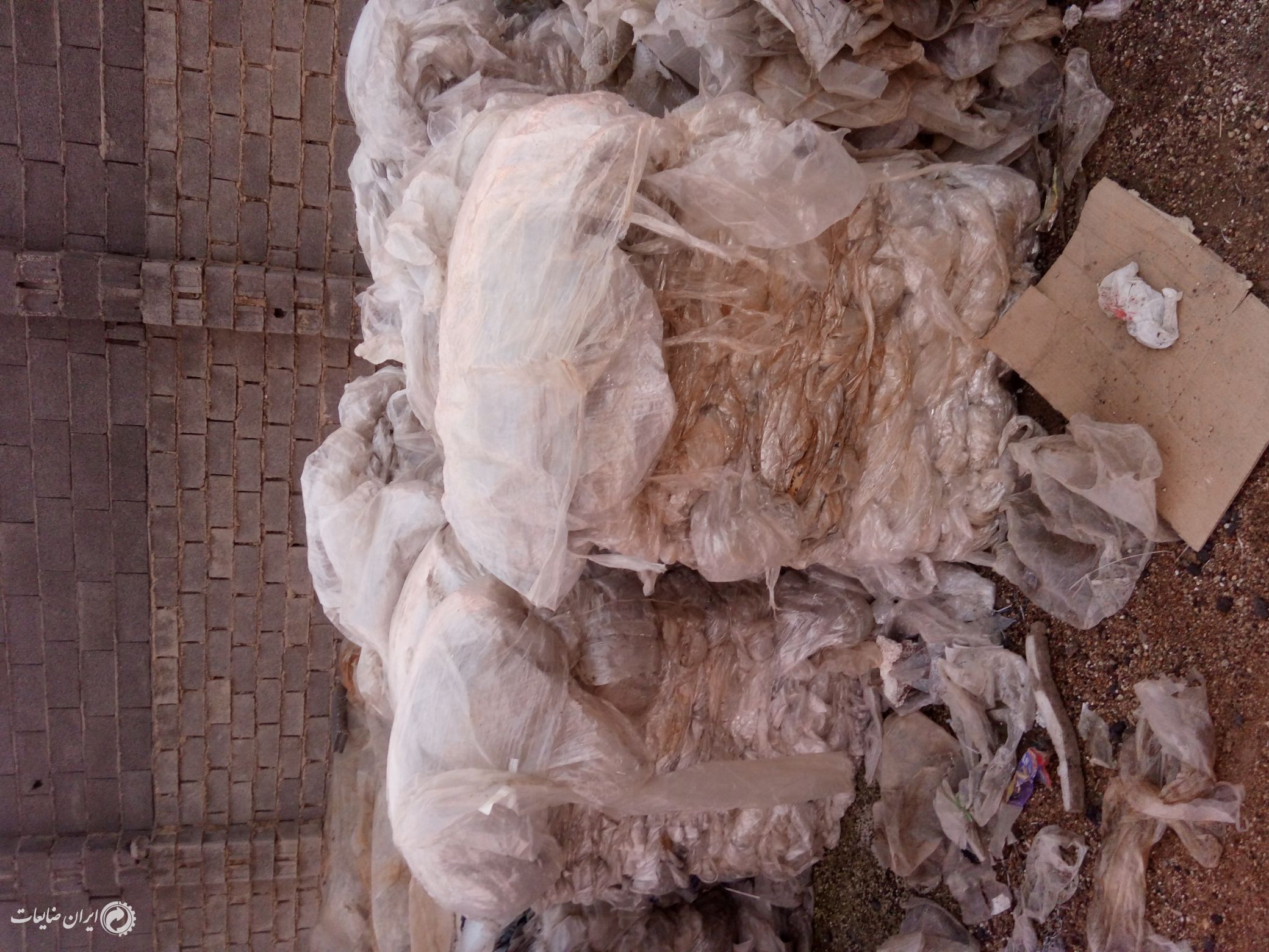 نایلون سفید بار یکدست 90%صخیم