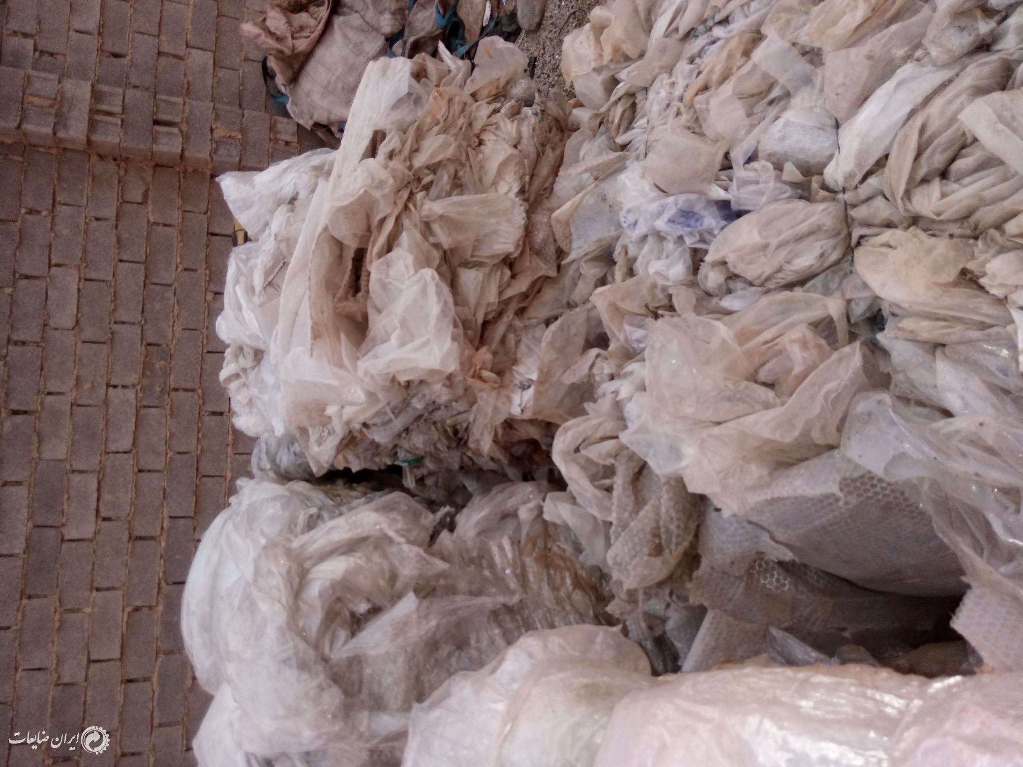 نایلون سفید بار یکدست 90%صخیم