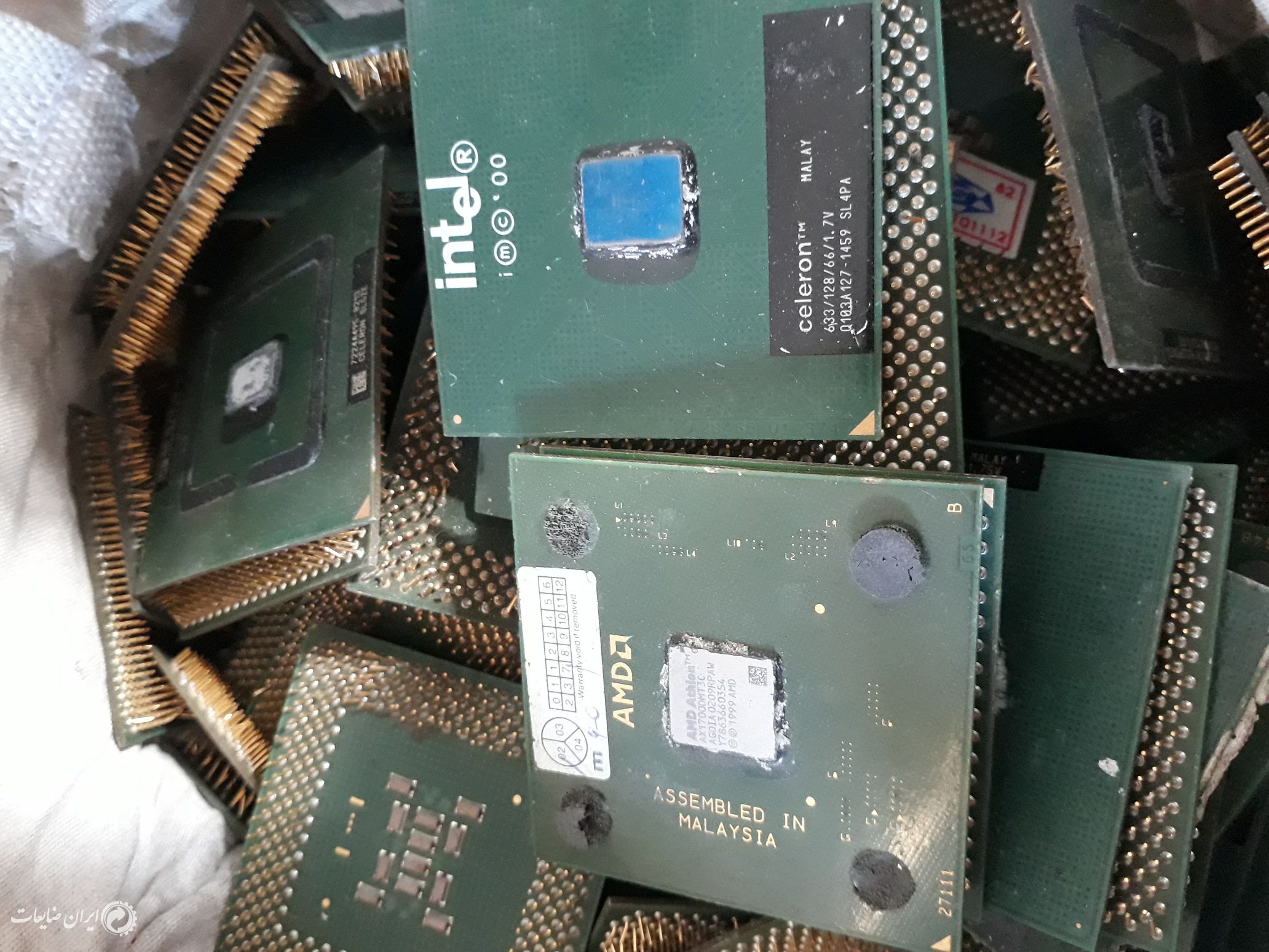 فروش CPU کائوچویی( intel و AMD)