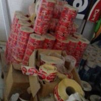فروش لیبل کاغذی پشت چسب دار