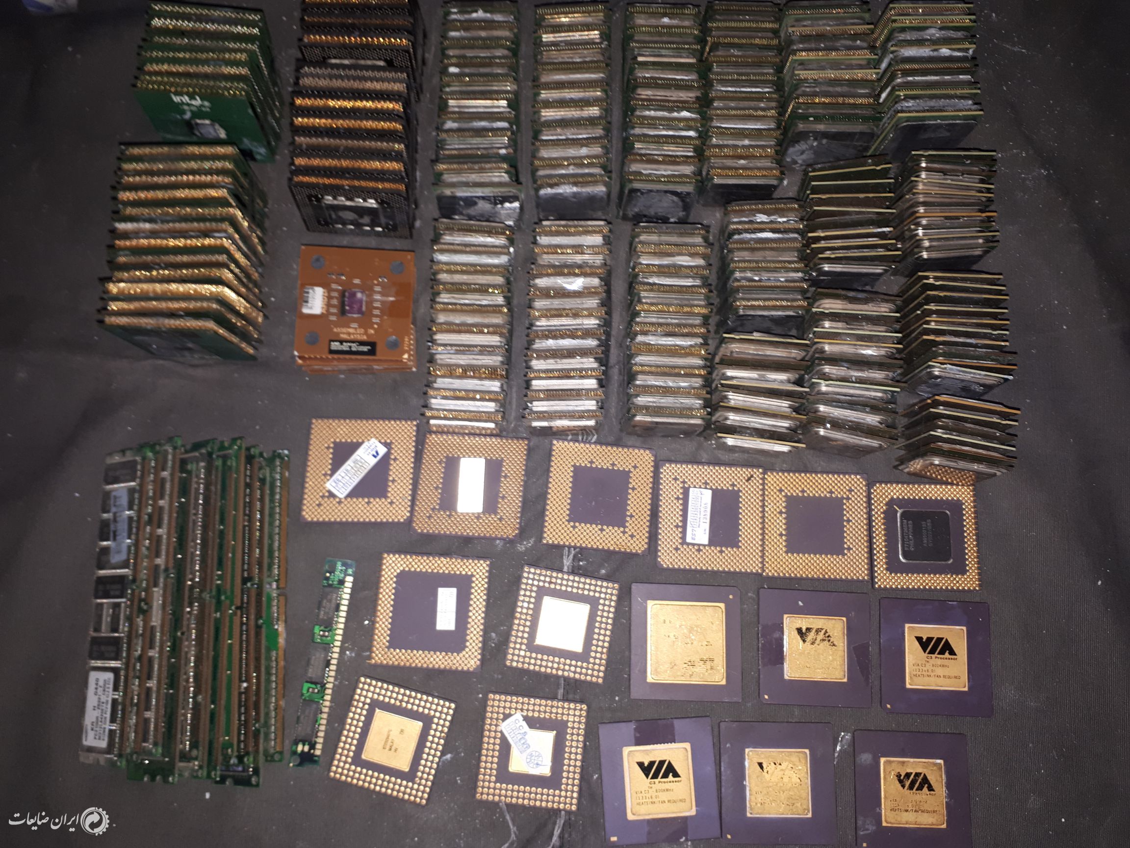 فروش ضایعات ram..cpu