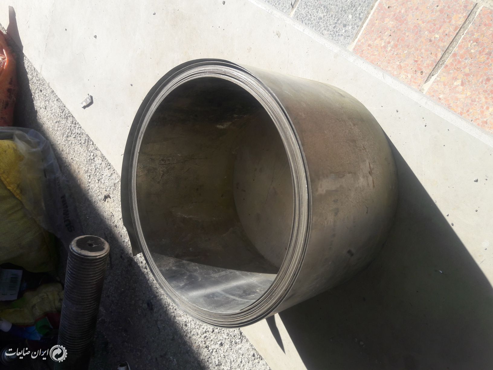 ورق نیکل 5دهم عرض 14سانت طول 20متر