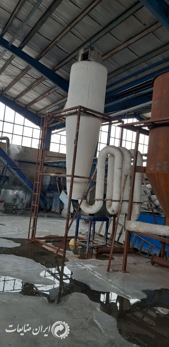 فروش خشک کن و سایکلون مواد پلاستیک