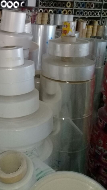 سلفون( Opp) شفاف صدفی  متالایز(نقره ای)