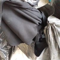 فروش ضایعات پارچه چادری مشکی (پلی استر)