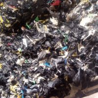 پرک نایلون مشکی ورنگی