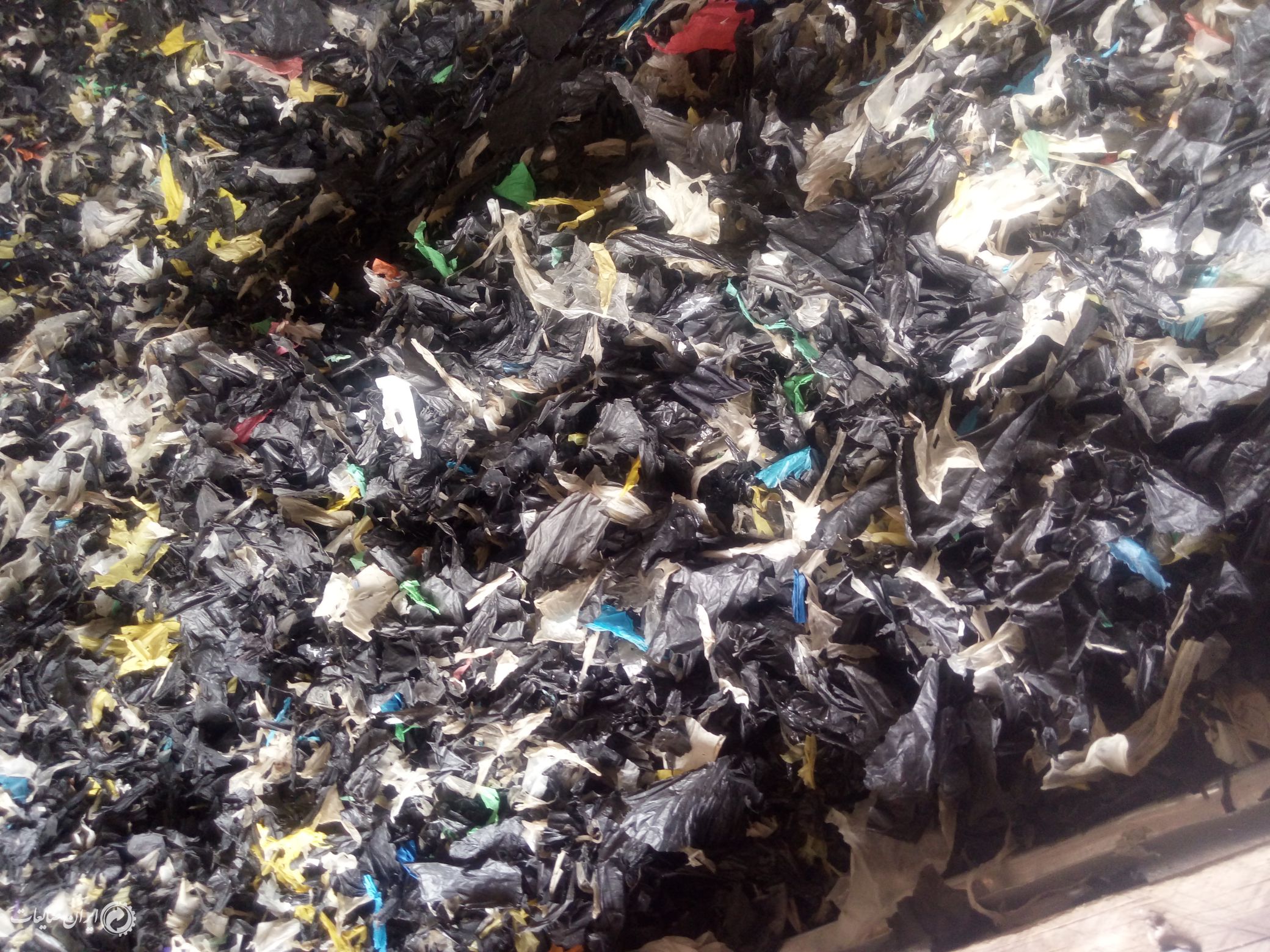 پرک نایلون مشکی ورنگی