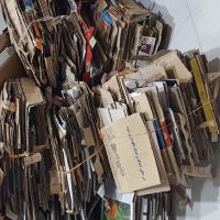 فروش 2تن کارتن فله بدون رطوبت وتمیز