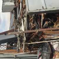 حدود 20 تن اهن سنگین درب پنجره درهم