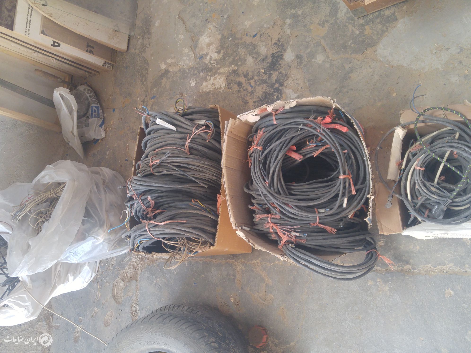 فروش کابل برق صنعتی و خانگی