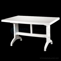 میز و صندلی پلاستیکی سفید