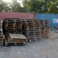 پالت چوبي حدود 1000 عدد